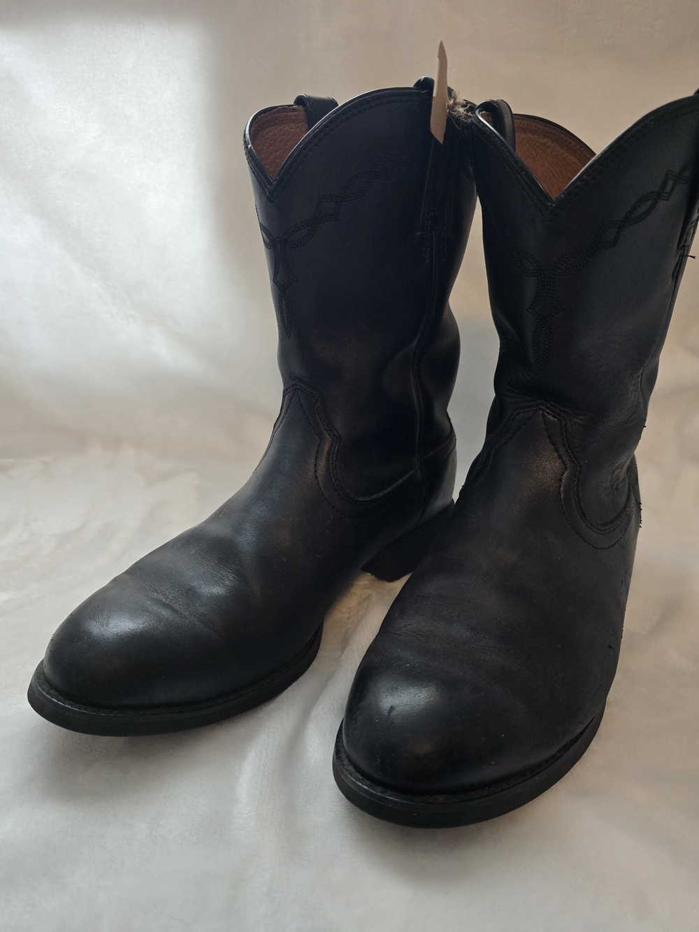 Ariat Black Western Leather Cowboy Boots